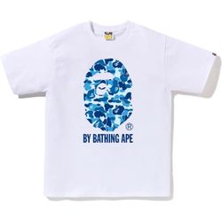Blue On White 1:1 Bape Shirt