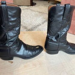 Lucchese Handmade boots - black 10 D