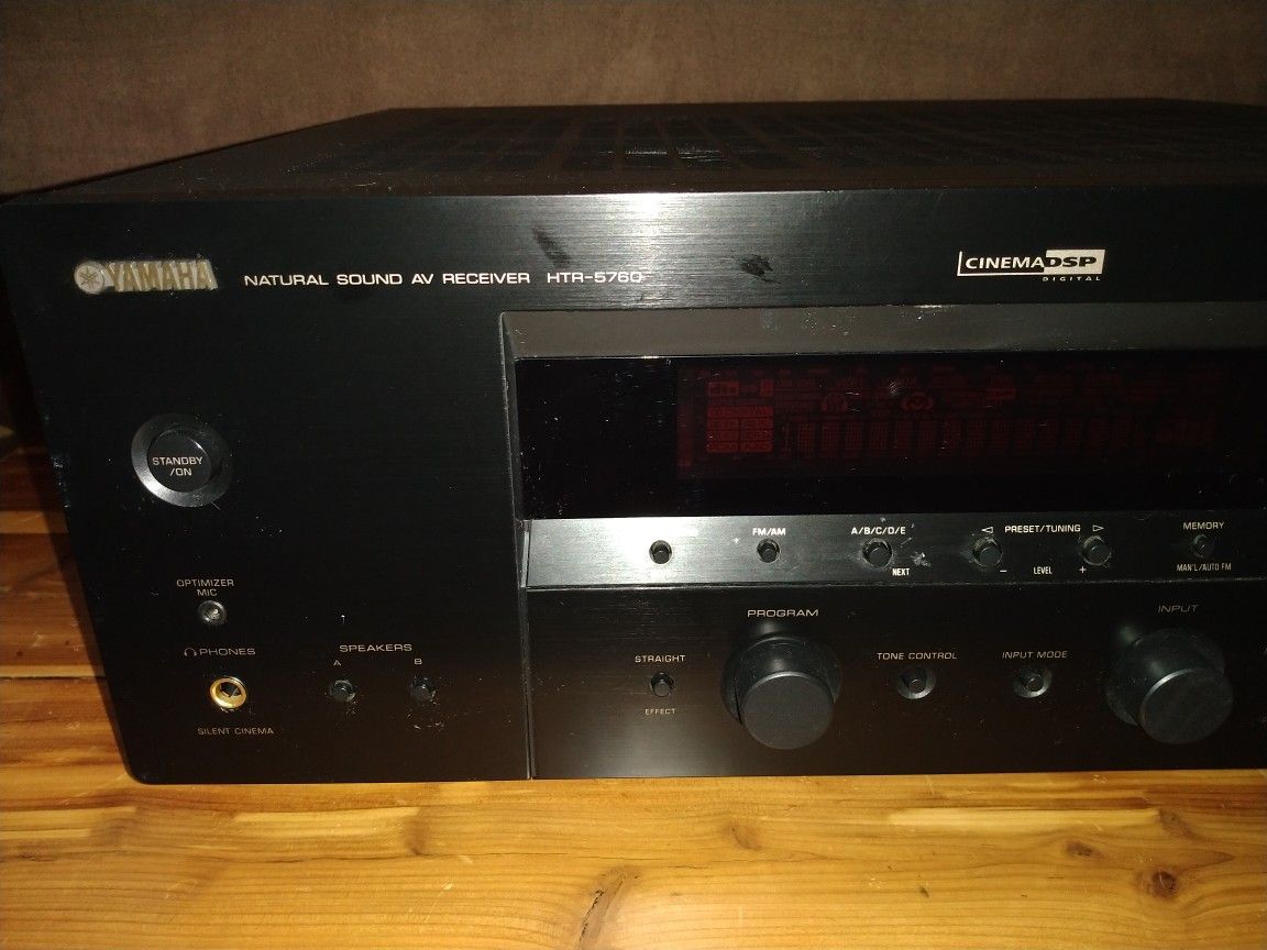 Monster Yamaha HTR5760 110 Watt receiver for Sale in Worth, IL OfferUp