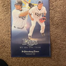 Tampa Bay Rays Akinori Iwamura Poster