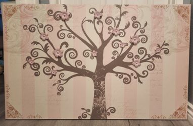 Canvas Wall Art / Picture Size 27 × 43 In.