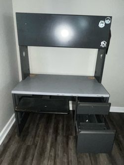 Large Metal Desk