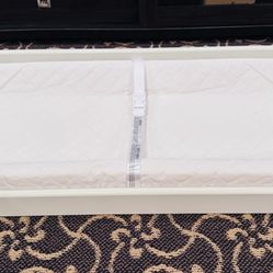 Pottery Barn Diaper Topper with Changing Pad