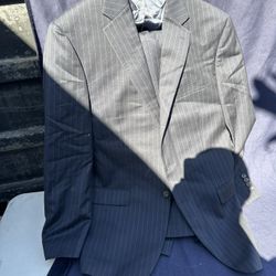 Ralph Lauren Men’s Full Suit Jacket Set with Pants and Vest 40R CA-01129 RN-90736 