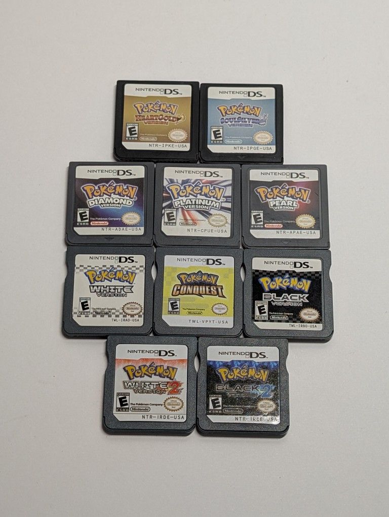 Pokemon Games DS ($25 Each)