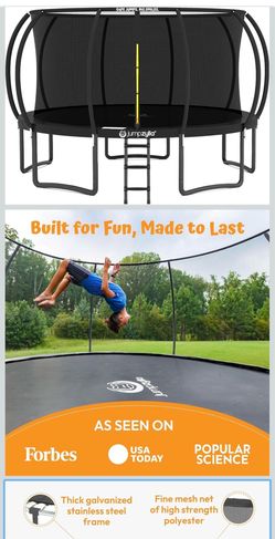 JumpZylla 16 ft Trampoline in unopened box