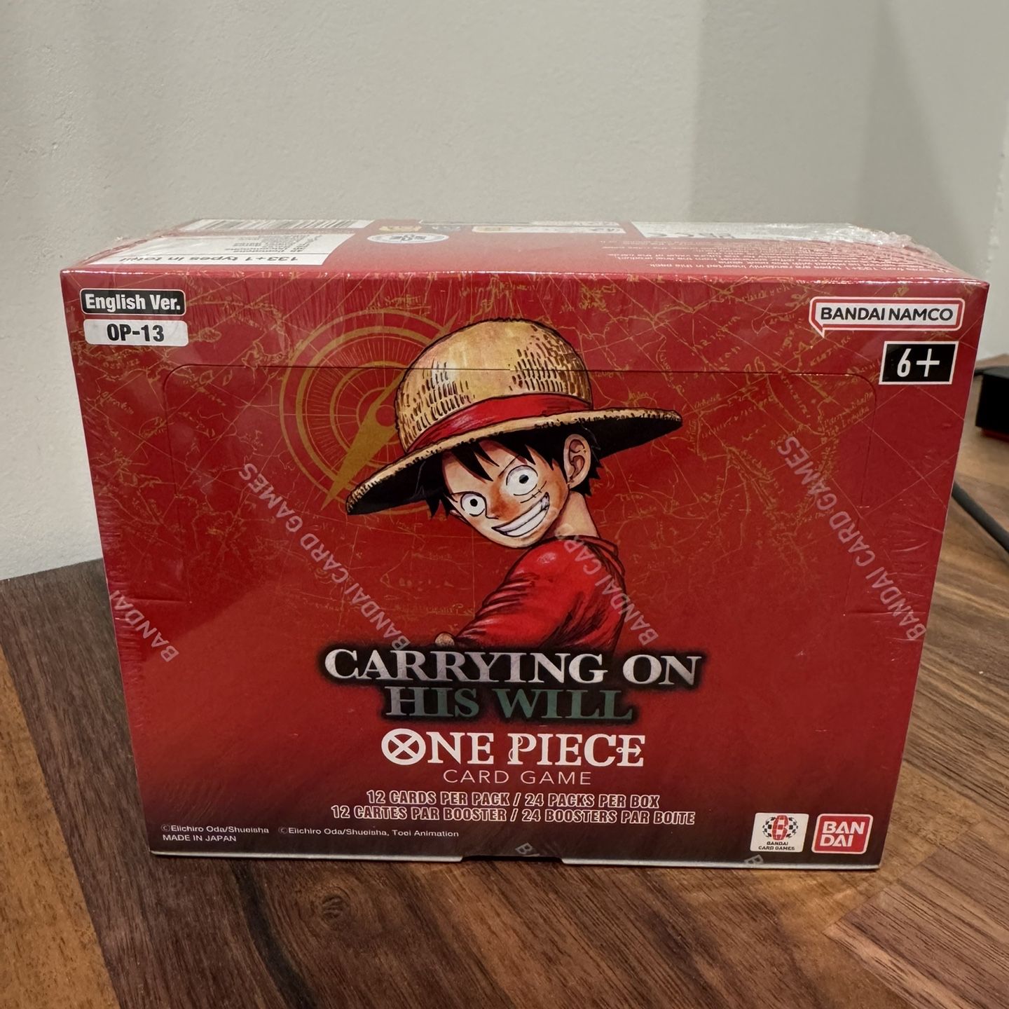 op13 booster box msrp One Piece TCG The Theme for the Coming 3rd Anniversary is the Three Brothers Bandai One Piece Inherited Will