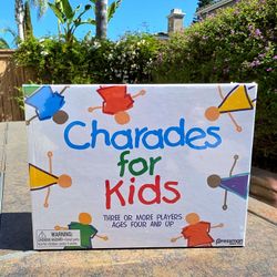 Pressman Charades for Kids Game