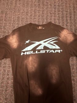 Black and blue hellstar shirt