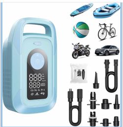 150PSI Paddle Board Electric Pump, 16000mAh Rechargeable SUP Pump with LED Light, Triple Stage Inflation & Deflation, Fast Charging Electric Air Pump