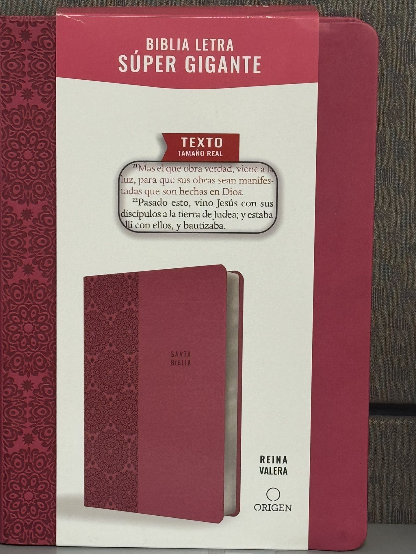 BIBLIA CRISTIANA REINA VALERA LETRA GRANDE