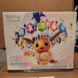 Pokemon Prismatic Evolutions Elite Trainer Box