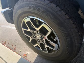 2025 Ford Bronco Outer Banks OEM Wheels & Tires (Set of 5)