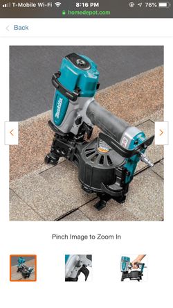Makita 1 3 4 Roofing Coil Nailer Model AN453. for Sale in