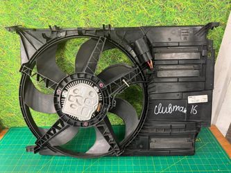 16-19 MINI COOPER CLUBMAN F54 ENGINE RADIATOR ELECTRIC COOLING FAN MOTOR OEM