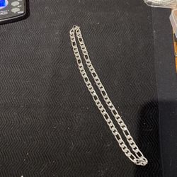 18 Inch Silver Link Necklace 