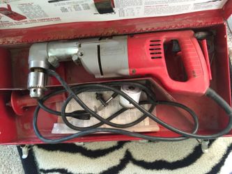 Heavy duty right angle drill Milwaukee