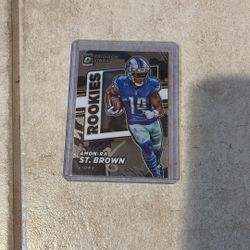 Amon Ra St. Brown Card