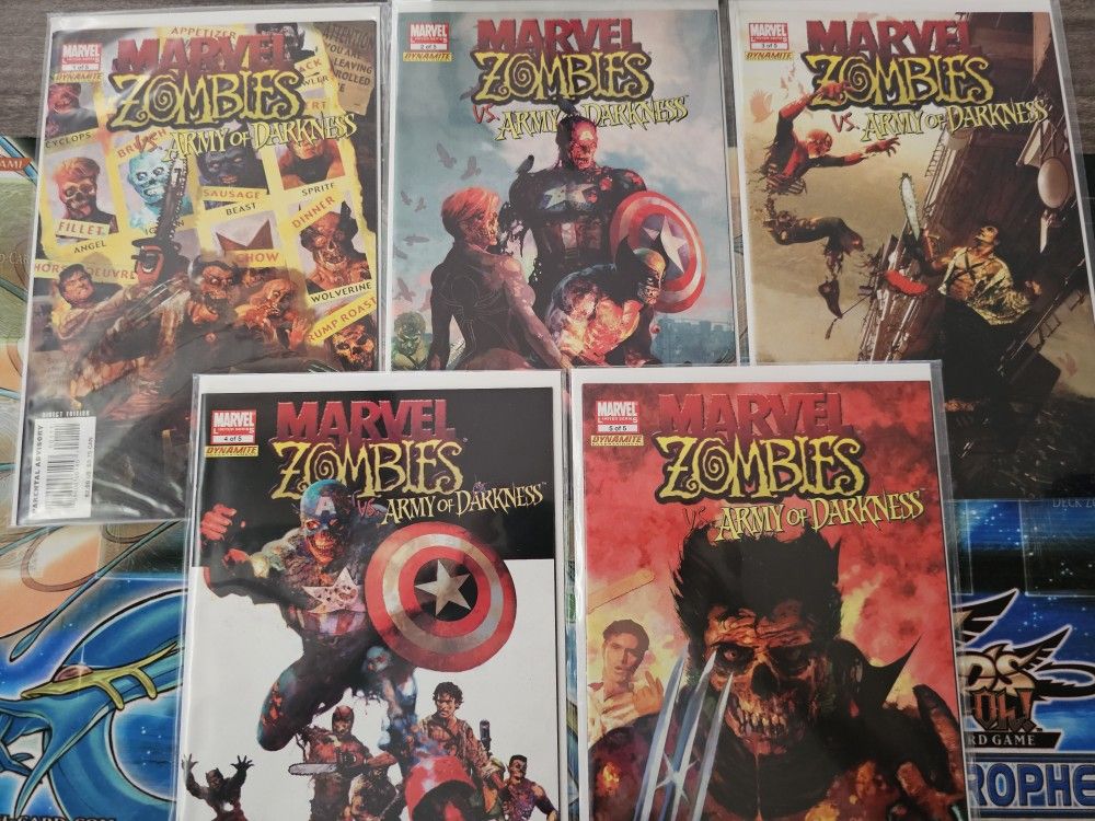 Marvel Zombies Vs Army Of Darkness Set