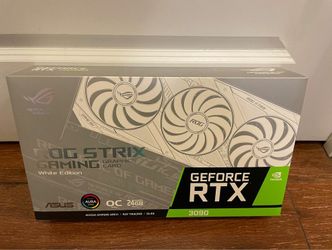 Brand New Sealed ASUS Rog Strix 3090 White