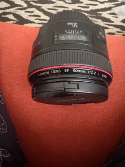 canon lens ef 50mm 1:1.2 l usm