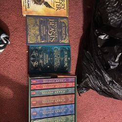 All Harry Potter Books + Cursed Child + Fantastic Beasts