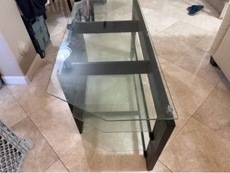 Glass Entertainment Center