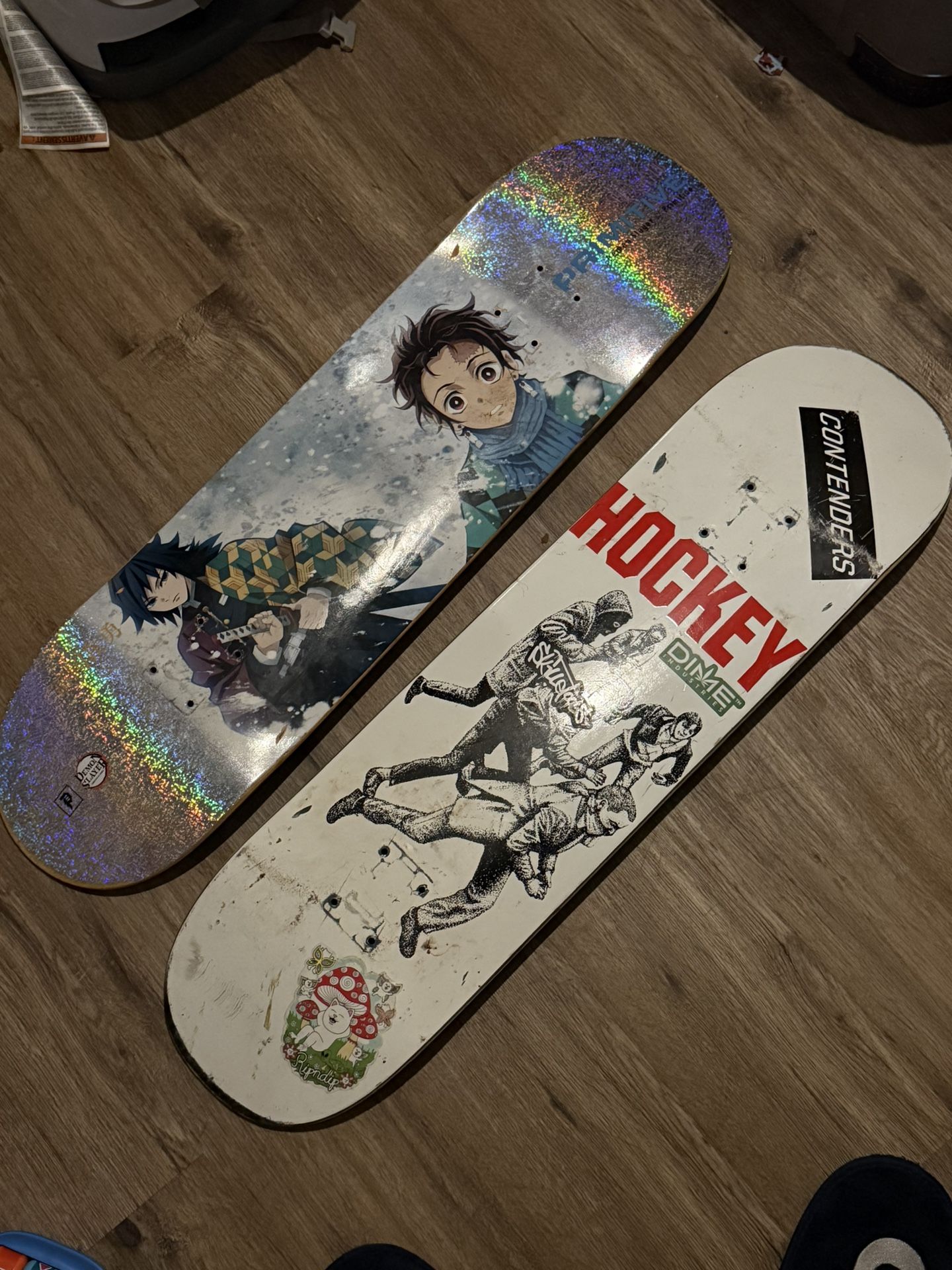 Primitive & Hockey Skateboard Decks