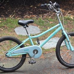 Koda 20" Kids' Bike (6-8 yrs) - Seafoam + Helmet