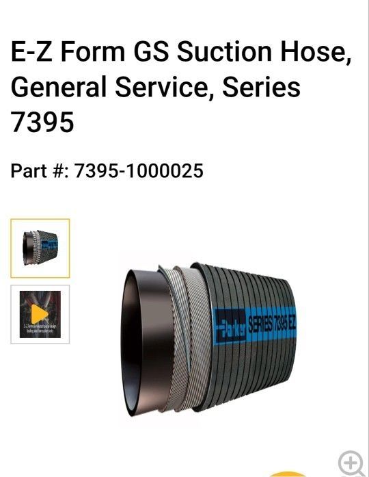 Parker / 1"ID Hose