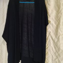 Black Long Cardigan 