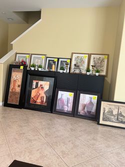 Framed artwork 50% discount