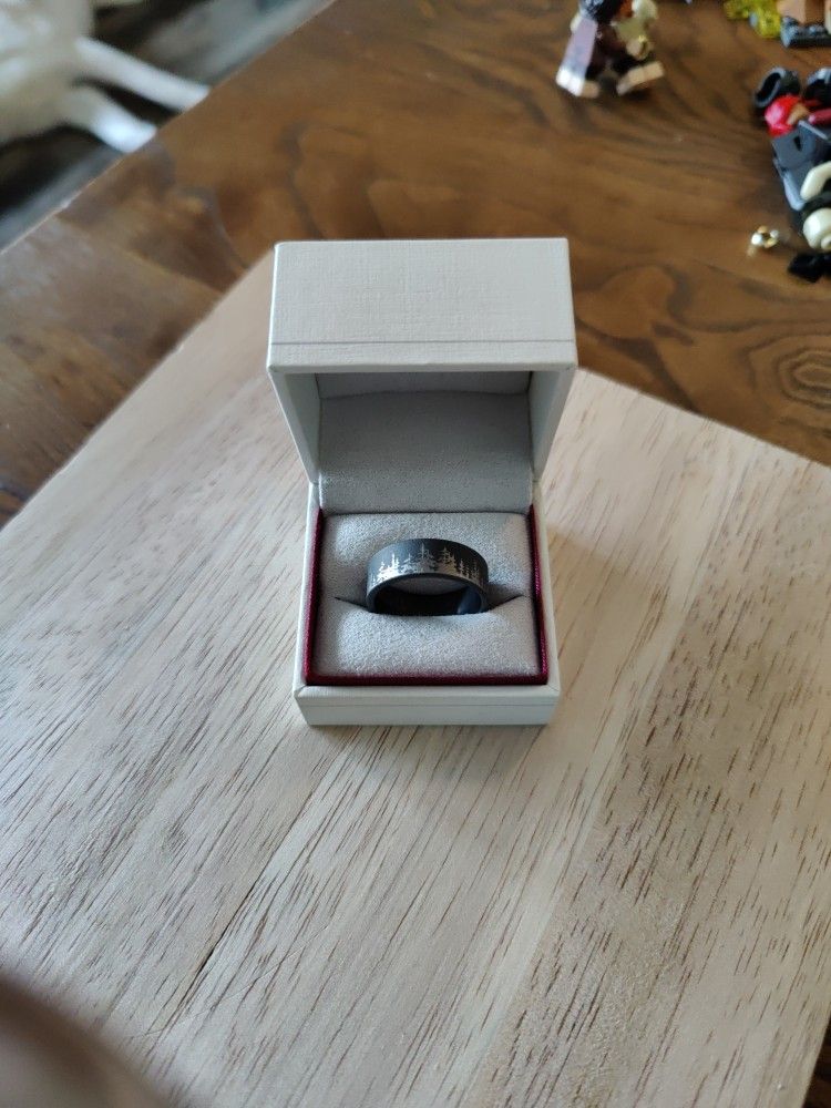 Shane Co. Men's Treeline Ring