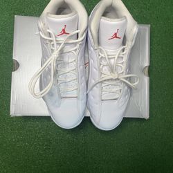 Air Jordan Retro 13 Wolf Grey Size 10.5 With Shoe Box In Great Condition. 