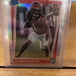 Ja’Marr Chase Rated Rookie Holo 