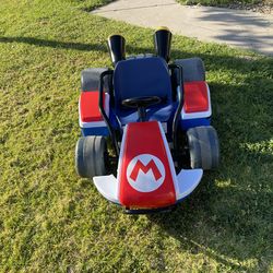 Mario Kart 24 Volt Kids Go Kart