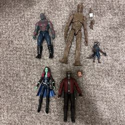 Guardians Of The Galaxy Action Figurines