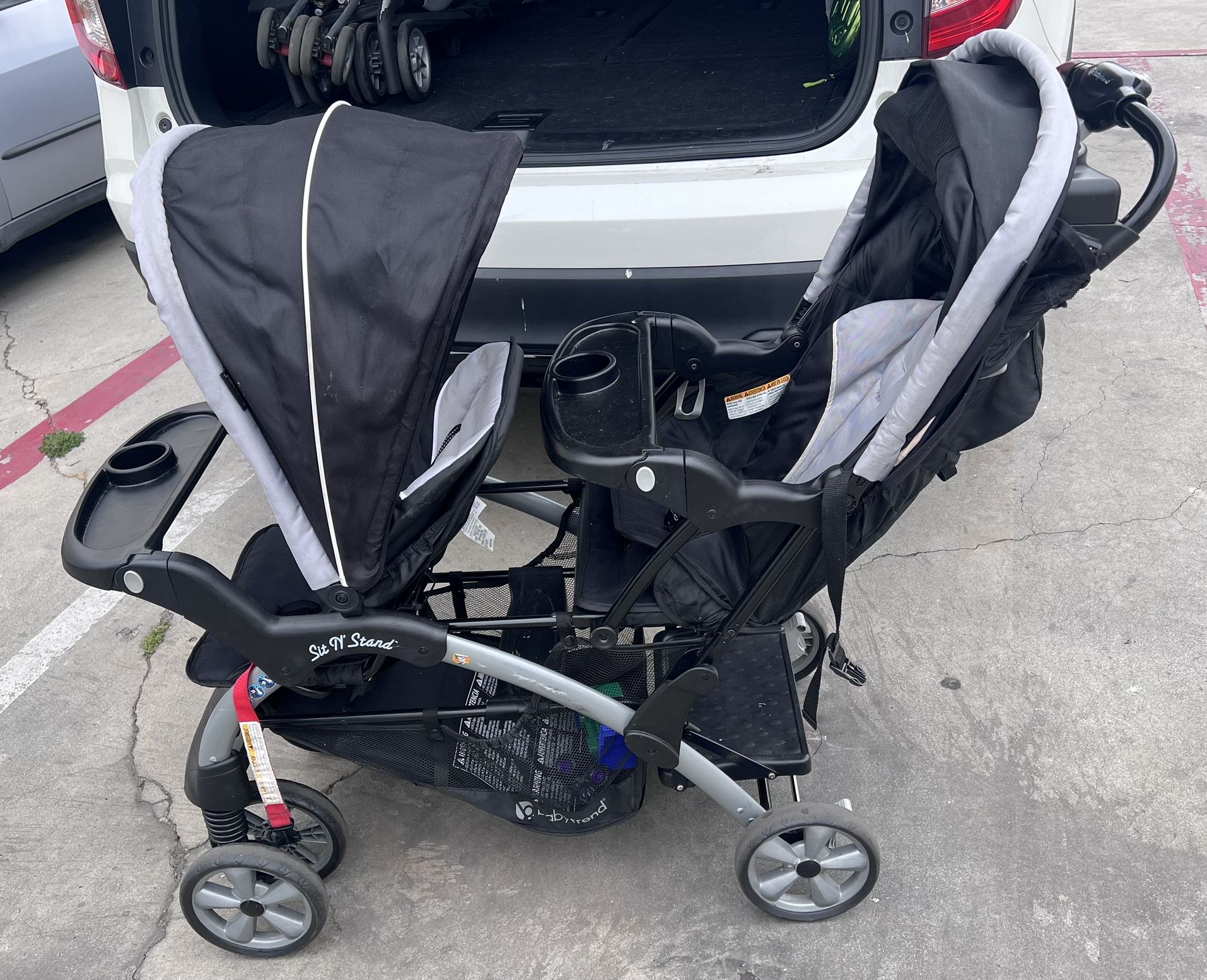 Baby Trend Sit And Stand Double Stroller