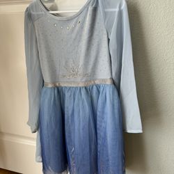 Frozen Dress Up Dress Sz 6 