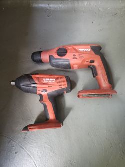 Hilti TE 2-A22 and SIW 22T-A Tool Set