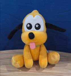 Disney Parks Wishables Shimmer Series Pluto Mini 5" Plush