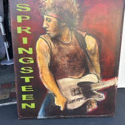 Custom Bruce Springsteen Wall Art