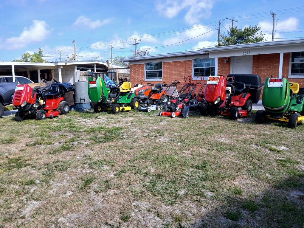 Riding and Mowers For Sale