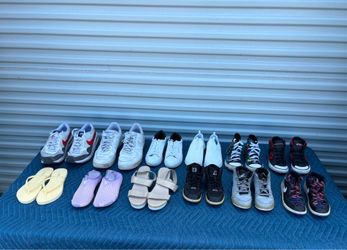 Set of Different shoes, Snickers , NIKE, CONVERSE, JORDAN, for Kids and Adults NOTE: Different prices, depending the shoe