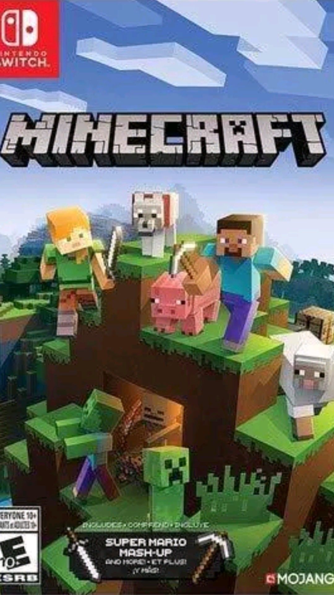 minecraft cartridge nintendo switch