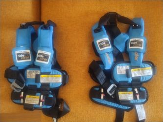 RideSafer Gen 5 - Small Blue, Lightweight, Compact, Portable Car Seat
