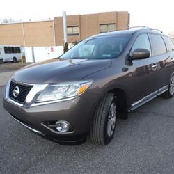 2015 Nissan Pathfinder SL Platinum AWD 3rd Row Lthr Dual Sunroof Nav GPS Remote Start 
