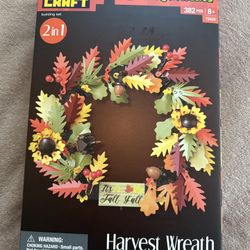 Brick Craft Harvest Wreath