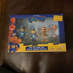 Dog Man Movie Action Figures Multipack Set, Includes 2.5 Inch Scale Figures T19