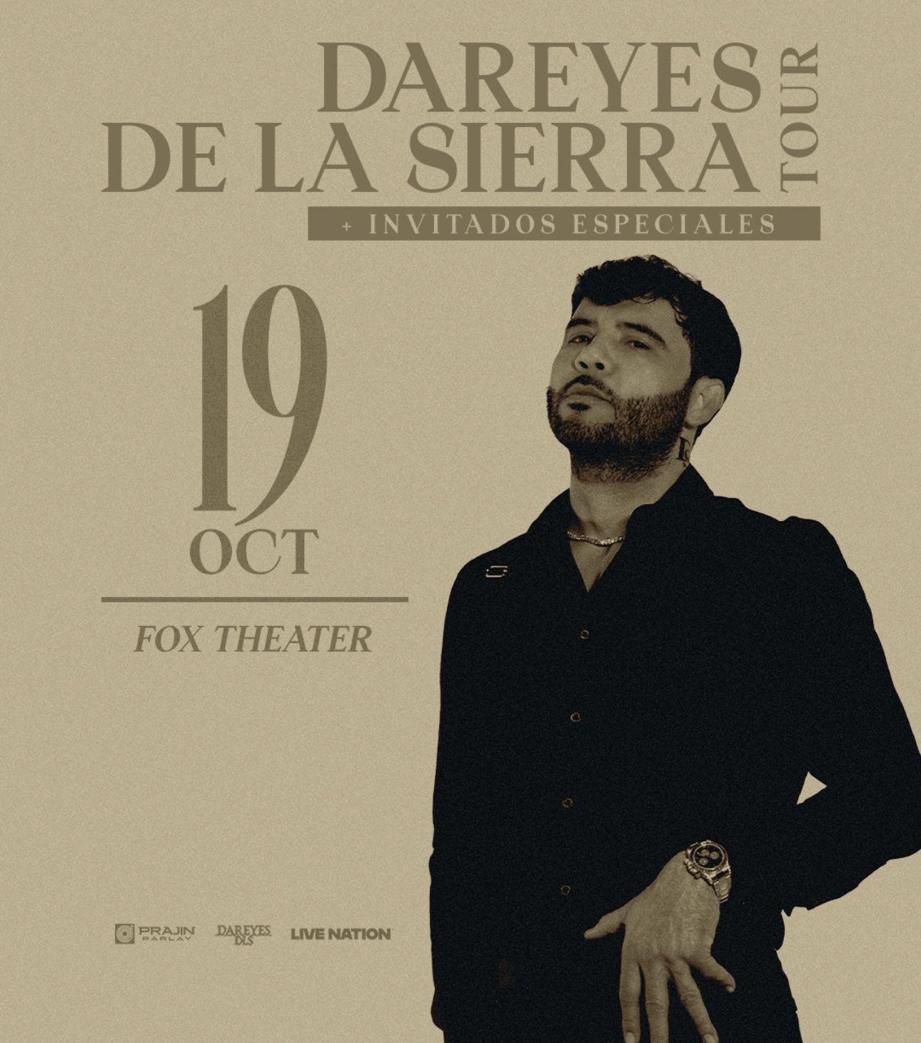 Dareyes De La Sierra Tonight!